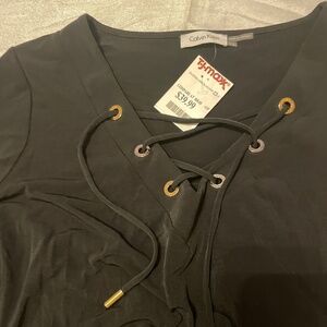 Calvin Klein black Jersey Dress